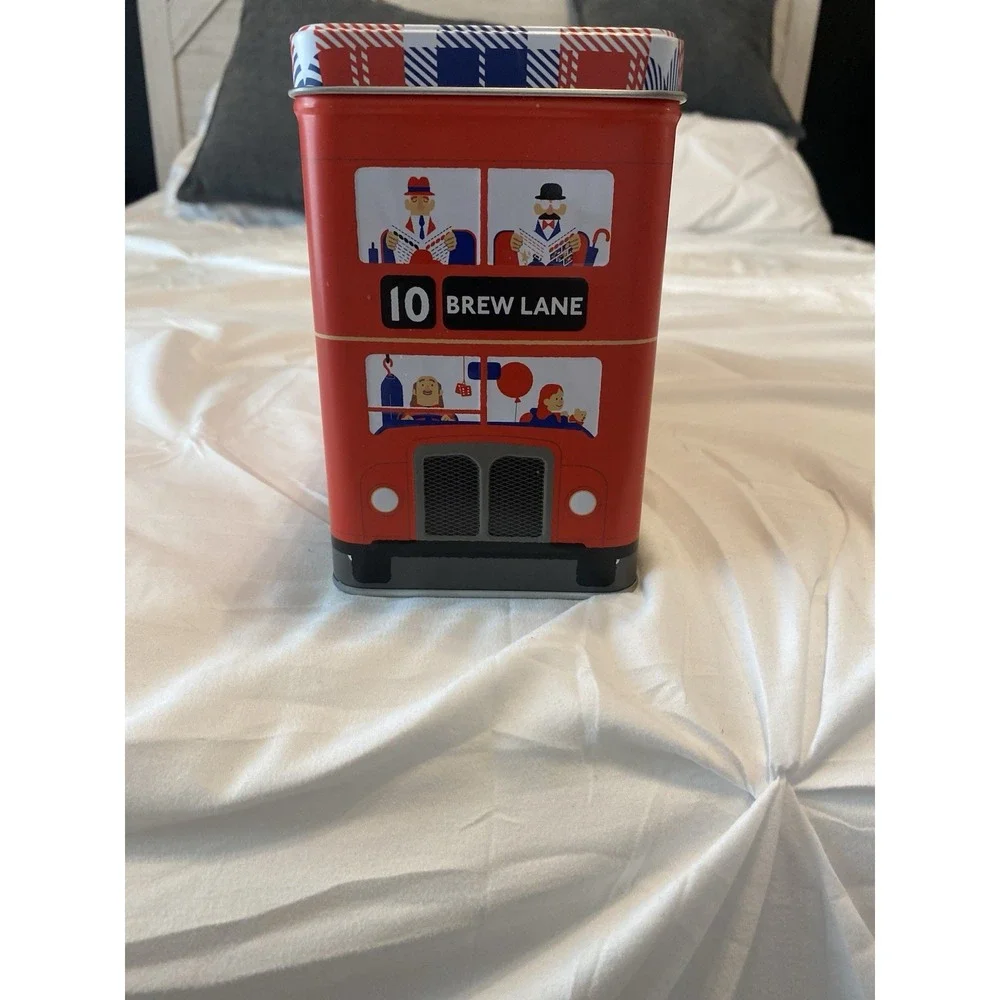 M & S‎ Food Scottish Shortbread Cookie Storage Empty Metal Tin 10